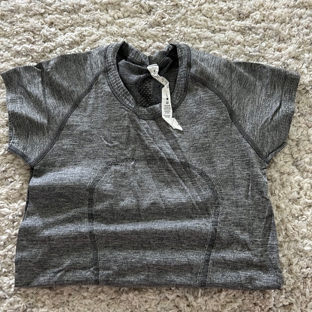 grey swiftly tech short sleeve shirt